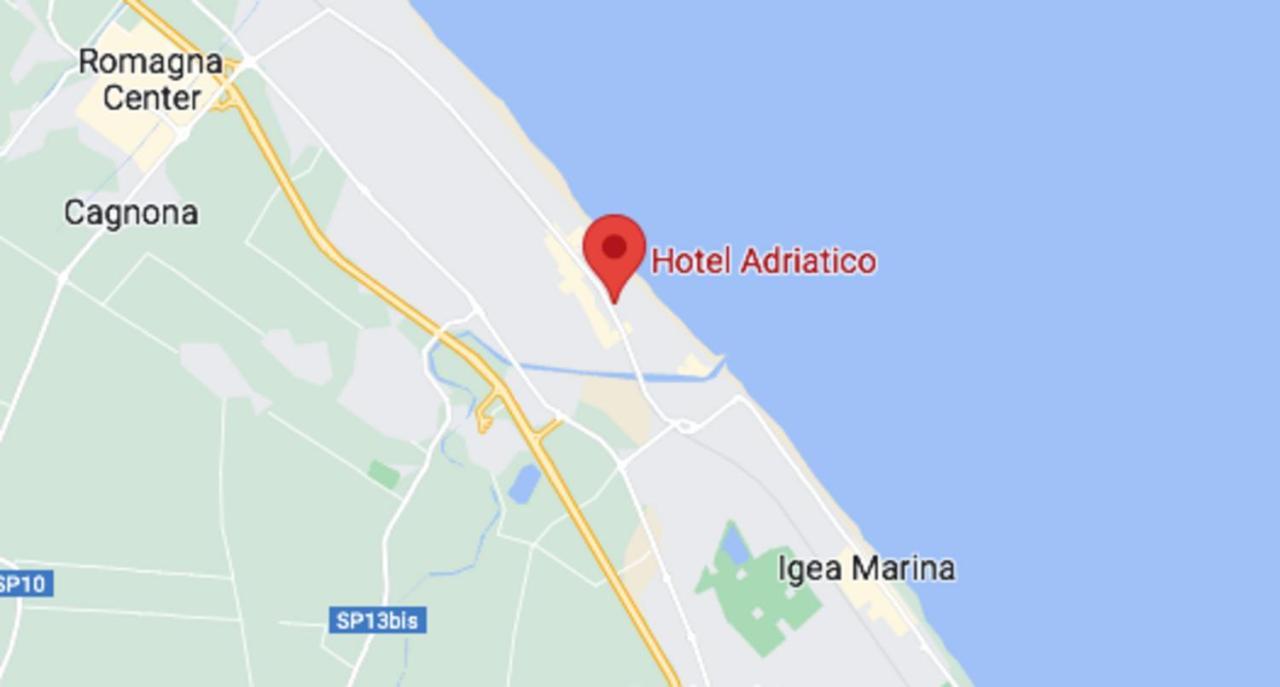 Hotel Adriatico Bellaria-Igea Marina Eksteriør billede